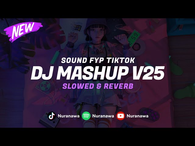 DJ Mashup V25 ( Slowed & Reverb ) 🎧 class=