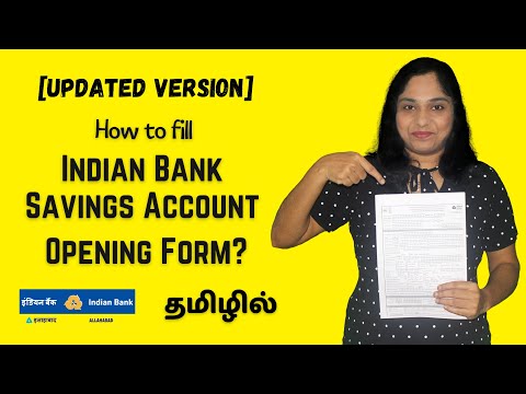 Video: How To Fill Out A Bank Application Form