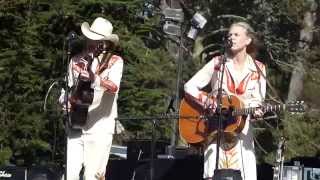 Video thumbnail of "Gillian Welch "Mr. Tambourine Man" Hardly Strictly Bluegrass 2015"