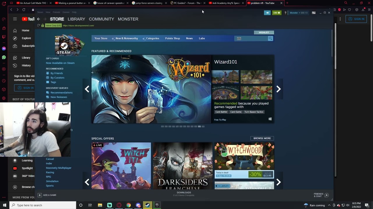 moistcr1tikal Twitch Stream Feb 8th, 2022 [Sifu]