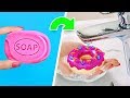 6 DIY Soaps Almost Too Pretty To Use / Nutella Soap, Donut Soap, M&M’s Soap!