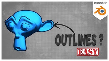 Anime/Cartoon Outline lines Blendr Tutorial