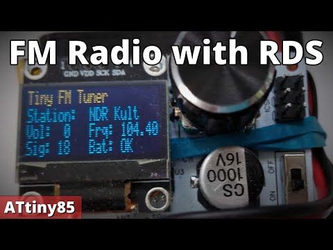 Tinyfmradio - Fm Radio With Rds - Attiny85