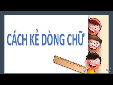 Mĩ thuật 5 - Tuần 26: Tập kẻ kiểu chữ in hoa - nét thanh nét đậm