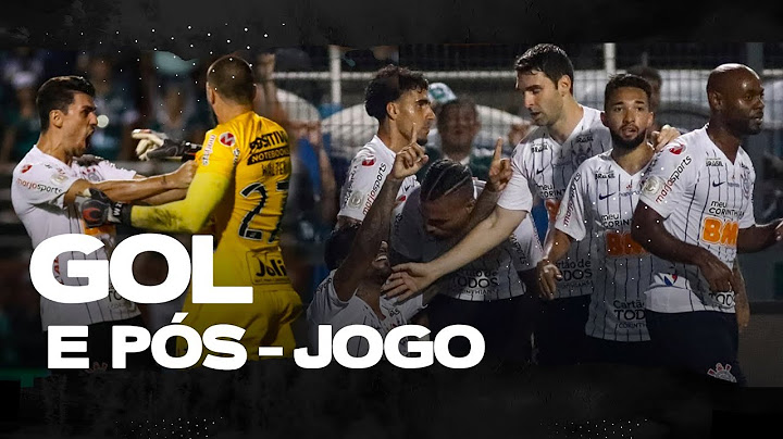 GOL E PÓS-JOGO DE PALMEIRAS 1X1 CORINTHIANS