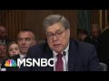 Phone Call Notes Expose Barr's Deep Involvement In Ukraine Scheme | Rachel Maddow | MSNBC