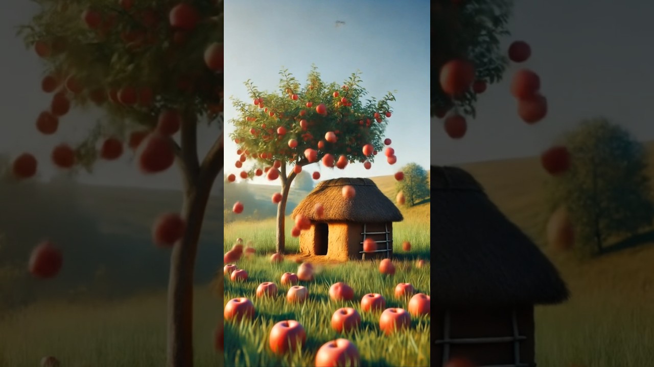itna Sara apple 🍎 😮 || #shorts #viral #ainimation #cartoon