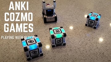 Anki Cozmo Robot AI Fun- Stacking Cubes