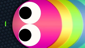 Slither.io Troll Tiny Snake vs Giant Noob Snakes - Epic Slitherio Gameplay