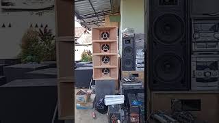 Box Speaker  Midle 10 Inc Suara Tebal Tembakan Jauh