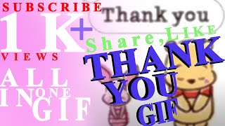 Thank you (gif)| #AllinOneGIF | #THANK#YOU#