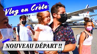 ON REPART EN VACANCES EN FAMILLE ! 🙌🏻 / Vlog en Crète