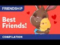 Enjoy 10 songs about friendship! | Sing and learn with Canticos | Bilingual songs for toddlers