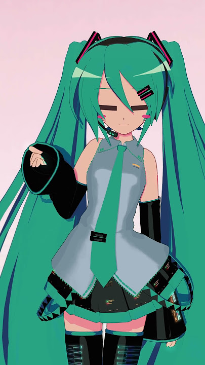 Hatsune Miku who'll greet you after a long day #hatsunemiku #mmd #mikumikudance #初音ミク #ボカロ #talkloid