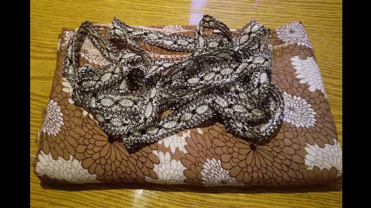 خياطة وتفصيل اروع جبة للأمهات ( الكبار)💗 // بسيطة وبدون تكلفة هدية للعيد💗💗