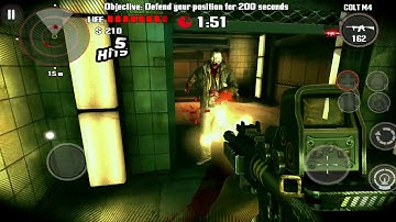 Dead Trigger Male Zombies Colt M4 Fire Shooting