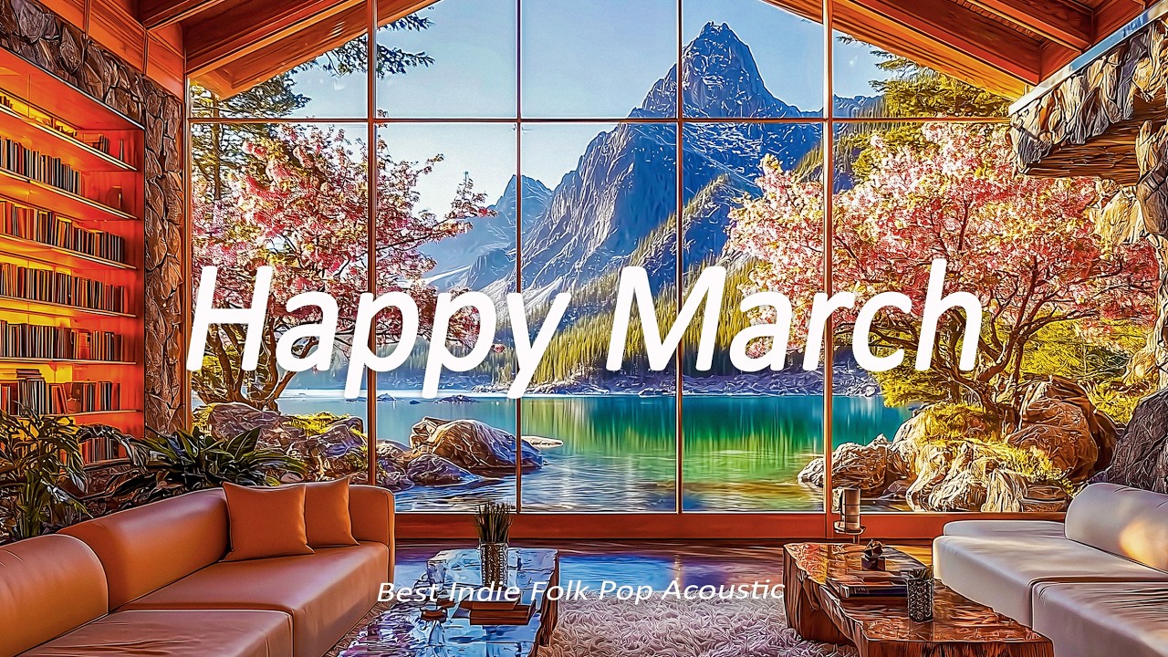 Happy March Morning 🌿 Positive Energy Playlist for a Beautiful Day | Indie/Pop/Folk/Acoustic