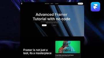 Framer tutorial: make a site from scratch