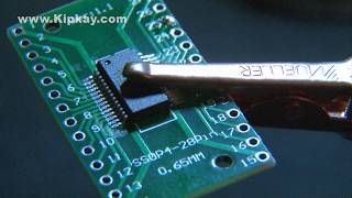 How to Solder Tiny IC Chips!