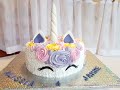 Торт Единорог. Einhorntorte einfach selber machen / How to make a Unicorn Cake. Оформление Торта