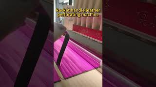 racket handle leather perforating machine for badminton racket handle Table tennis handles leather