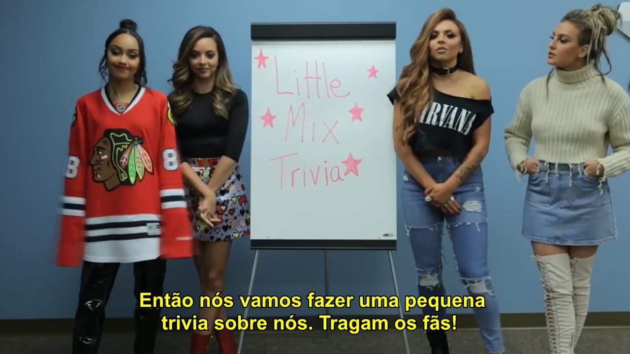 Little Mix Desafio da Trivia (Legendado) YouTube