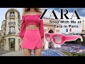 PARIS ZARA SHOPPING VLOG - Is Zara Better in Paris?! NEW ZARA SUMMER COLLECTION 2022