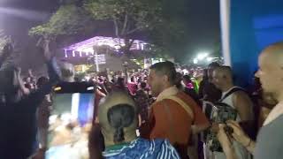 Syamaras Prabhu Chants Hare Krishna with Harinama Ruci in Mayapur and a Crowd Dances Wildly - Day 8