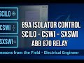 ABB 89A Isolator Control Logic in PCM600 | SCILO, CSWI & SXSWI Full Practical Explanation |