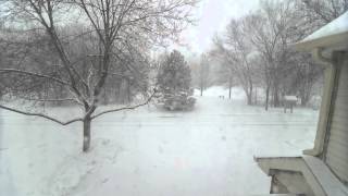Snowlapse Feb 26 2013