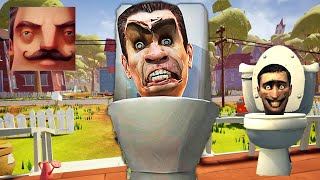 Hello Neighbor - My New Neighbor Skibidi Toilet Baby G-Mann Act 2 Random Gameplay Skibidi Toilet