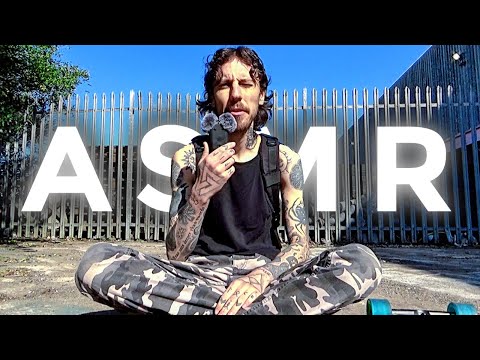ASMR in an ⚠️ Abandoned Car Park ⚠️Random Outdoor Triggers for DEEP SLEEP & TINGLES (fall asleep)
