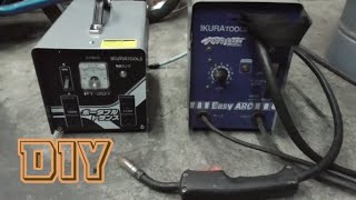 【DIY】100V溶接機をトランスを使ってパワーアップ！！してみた♪【育良精機　ポータブルトランスPT-30T】【welding】
