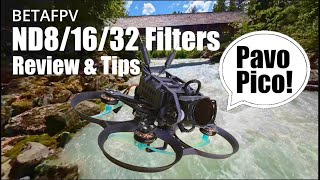 Betafpv ND8, ND16, ND32 for DJI O3 and Avata review and tips, with Pavo Pico Betafpv ND8, ND16, ND32 for DJI O3 and Avata review and tips, with Pavo Pico