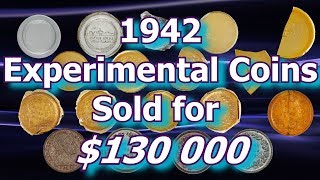 1942 Glass and Plastic Cents Sell for Over $130 000