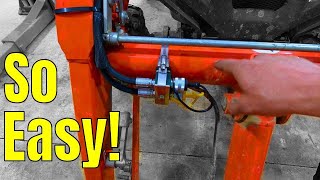 Artillian Tractor Hydraulic Diverter (3rd Function) Installation on Kubota BX Subcompact Tractor by Peek's Peak Hobby Homestead 3,400 views 1 month ago 20 minutes