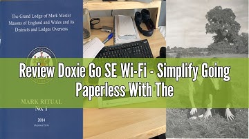 Review Doxie Go SE Wi-Fi - Simplify Going Paperless With The First Easy-to-Use Wireless Document & P