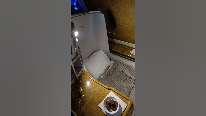 Emirates A380 Business Class Review