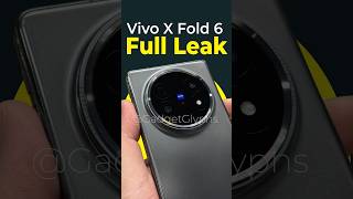 Vivo X Fold 6 Leak – Biggest Battery Ever in a Foldable! ⚡