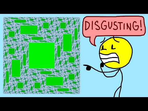 I made a cursed Menger Sponge.