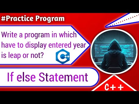 Check if a Year is a Leap Year or Not || C++ Code #coding #programming #ifelse