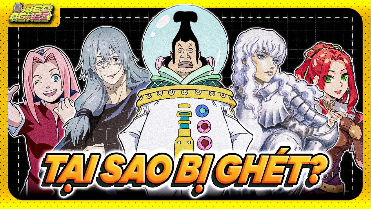 NHỮNG NHÂN VẬT CÓ LƯỢNG ANTI LỚN NHẤT ANIME/MANGA