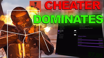 Rust | LEGIT CHEATING in RUST & CHEATER DOMINATES...
