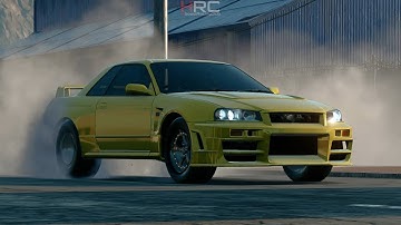 NFS Payback:550+HP R32/4 Skyline GTR in Drag Spec (R34 Front End Conversion)