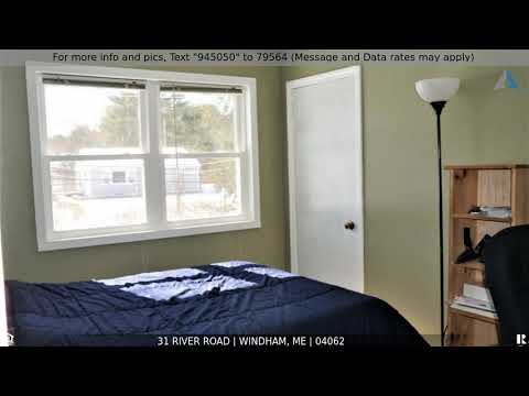 31 River Road, Windham, ME home video tour