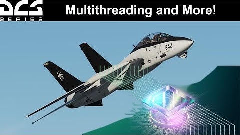 160FPS? | DCS Mutlithreading and Tomcat Fuel Pylons Removable | #dcsworld