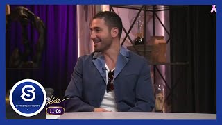 Miguel Ángel Silvestre, actor, en Entrevista en Me Lo Dijo Adela | La Saga Entretenimiento