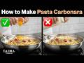 How to Make Classic Carbonara in a Titanium Pan | Taima Titanium Cookware