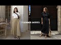 7 summer looks  timeless fair  sustainable clothing pregnancy bump friendly