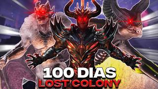 I SPENT 100 DAYS in LOST COLONY... Here's What Happened screenshot 1